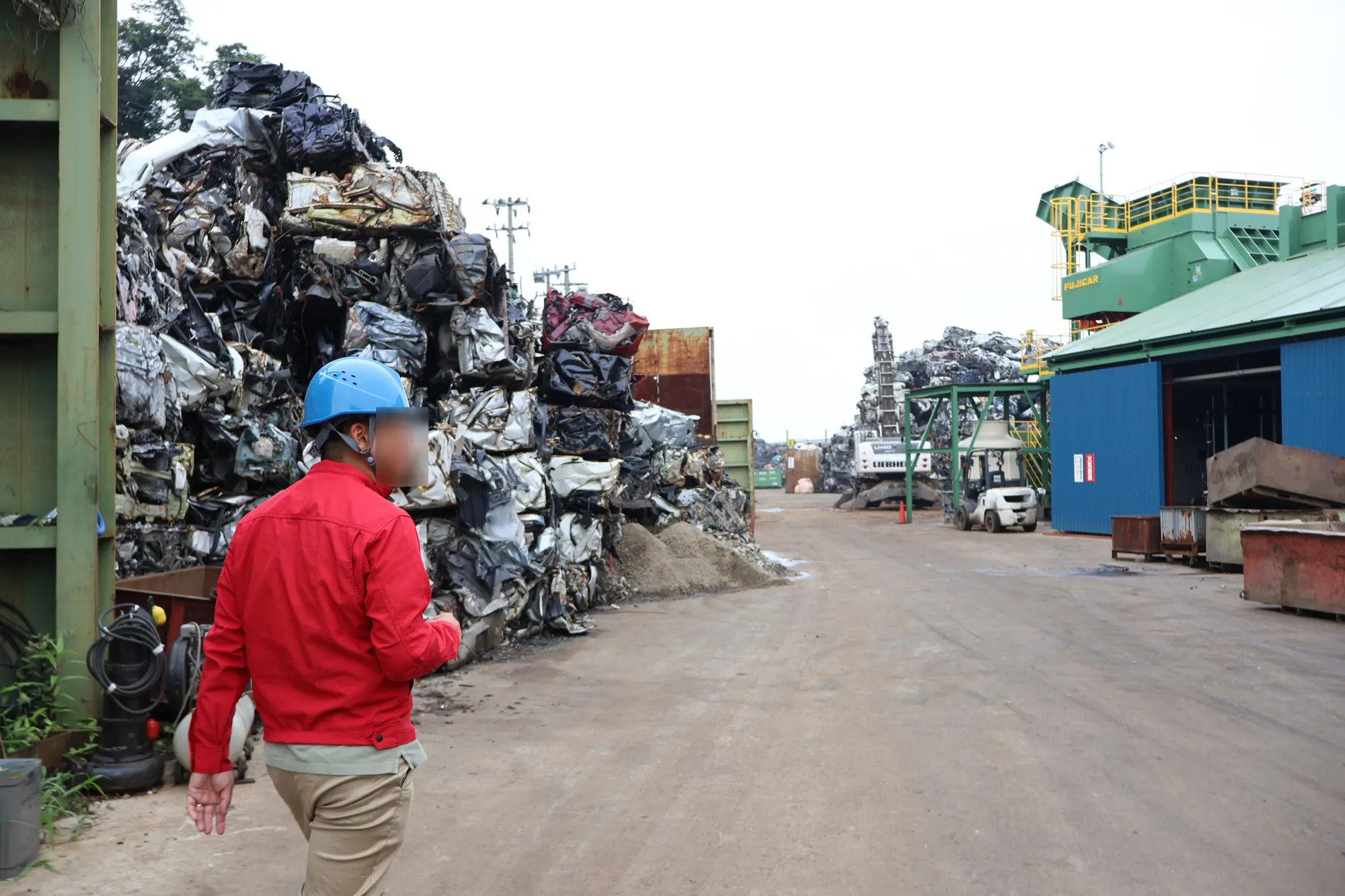 産廃・リサイクル工場の現場